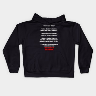These Shouldn’t Be Controversial Statements Kids Hoodie